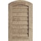 Ekena Millwork Timberthane Rough Sawn Arch Top Faux Wood Non-Functional Gable Vent, Primed Tan, 14"W x 45"H GVURAR14X45DRSPR - alternate 1